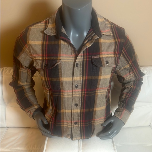 Orvis Other - Orvis Men’s Brown Flannel Plaid Shirt Size Medium